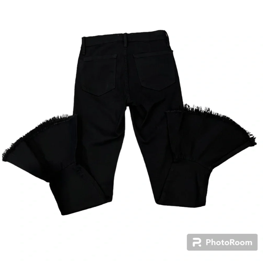 FRAME Le Skinny Jeanne Flounce Skinny Jeans Size 24 - Picture 3 of 7